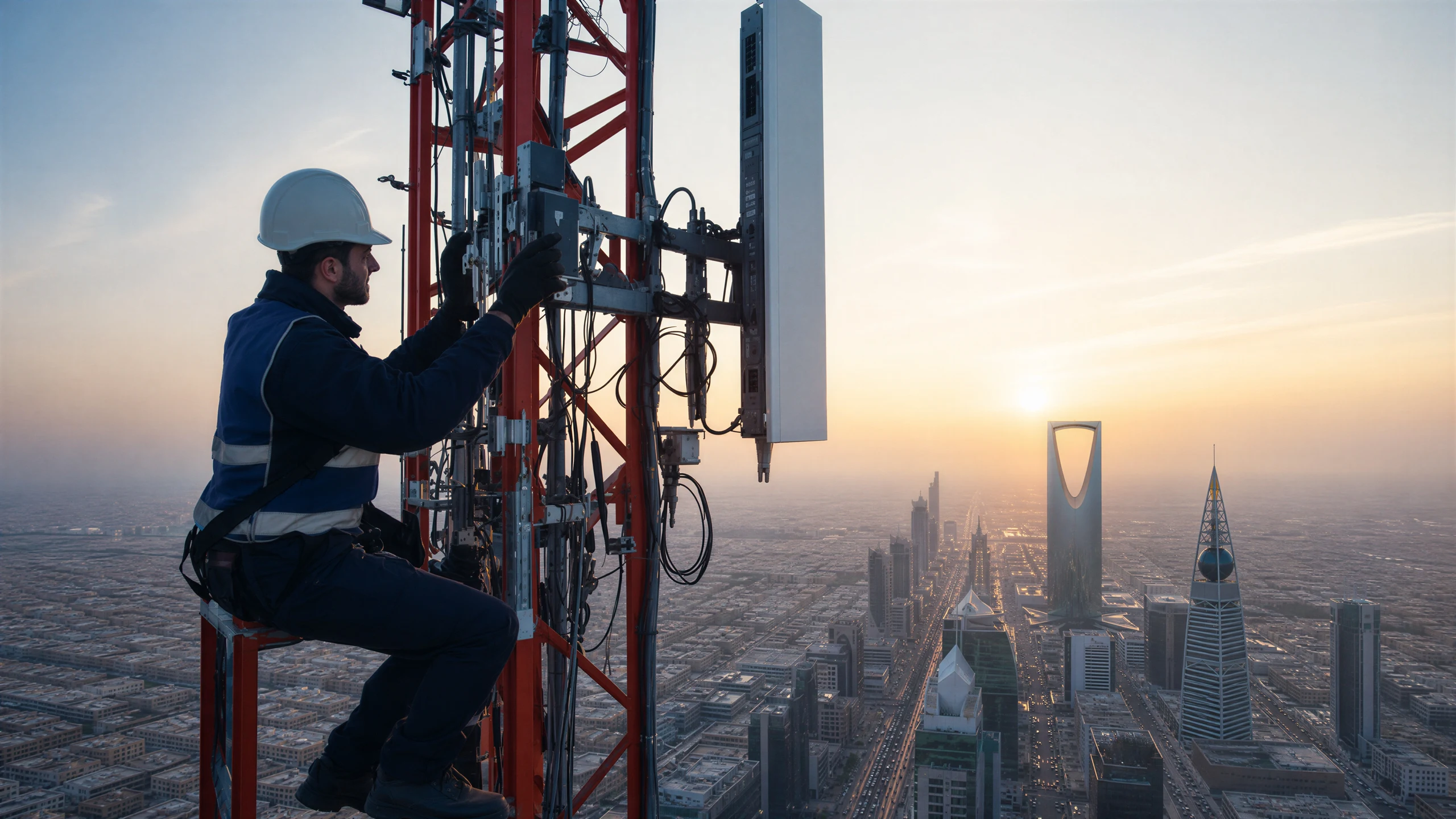 Saudi Telecom Infrastructure Technician